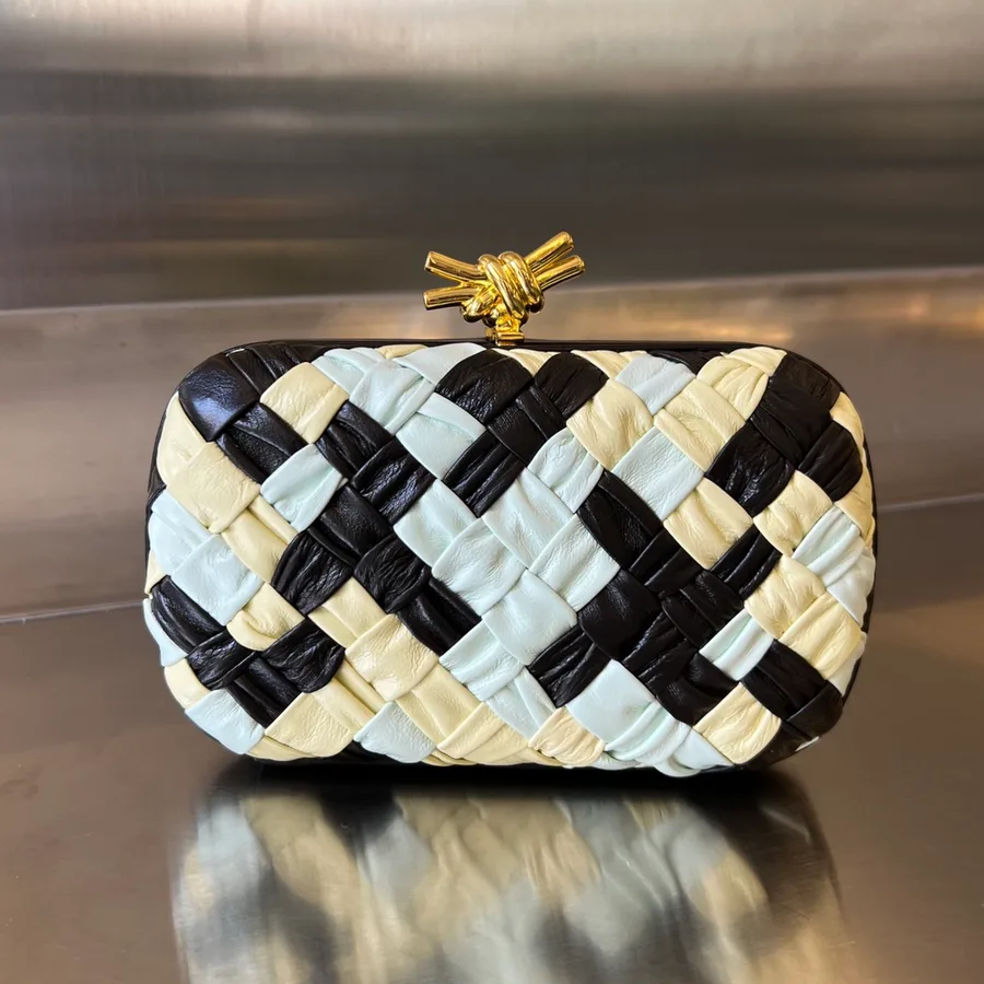 Bottega Veneta cream leather mini bag catalog photo