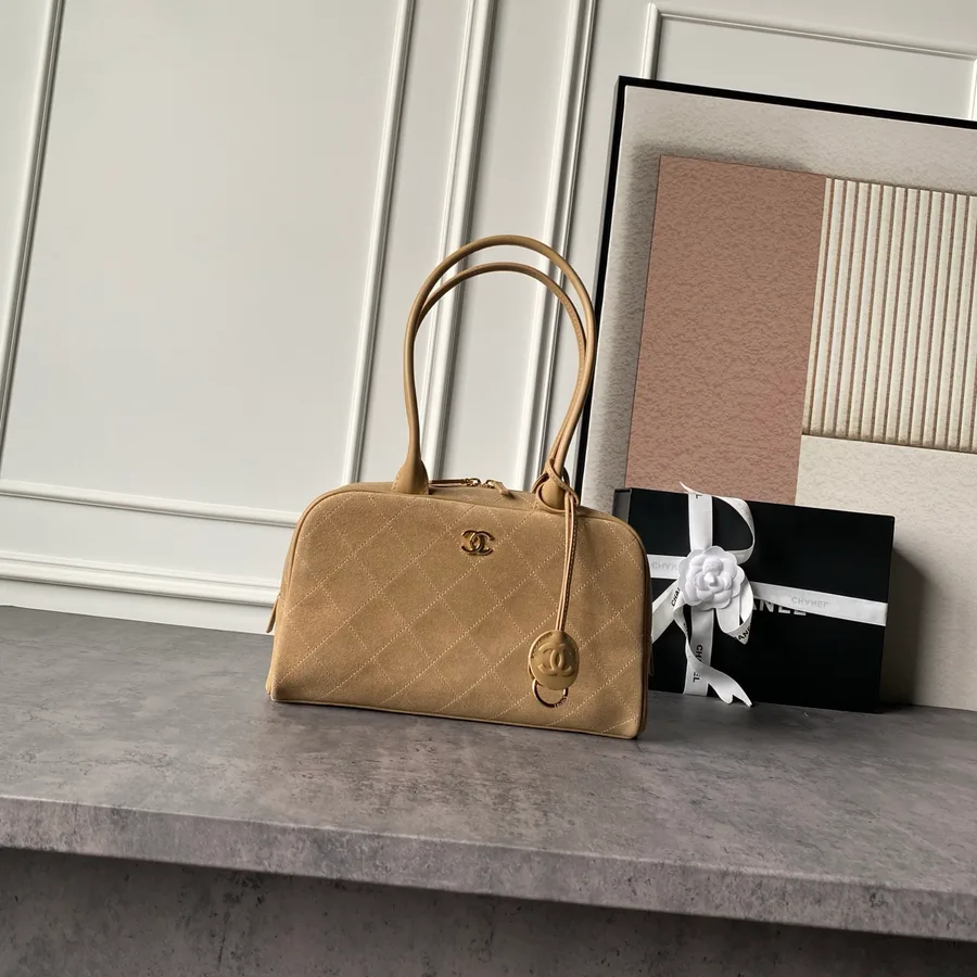 Chanel caramel calfskin mini bag catalog photo