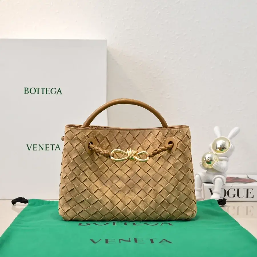 Bottega Veneta caramel leather tote bag catalog photo