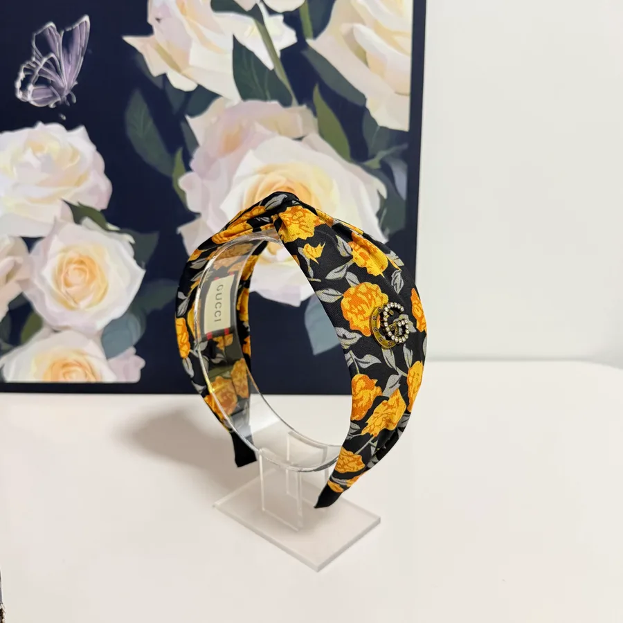 Gucci black accessory catalog photo