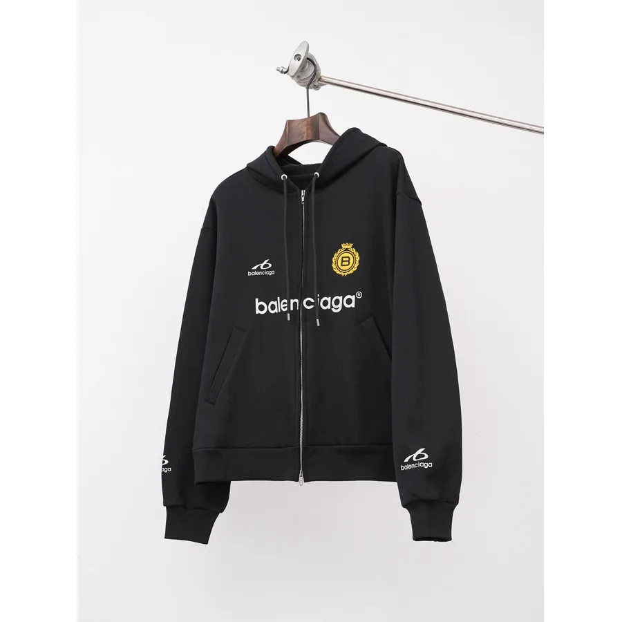 Balenciaga black garment catalog photo