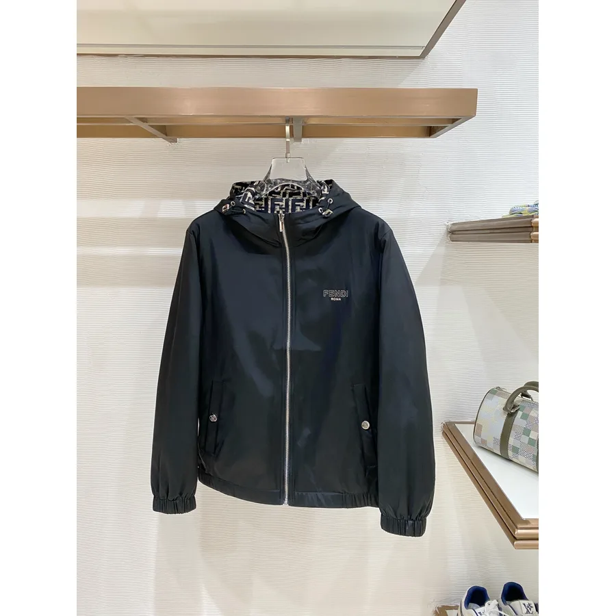 Fendi navy nylon garment catalog photo