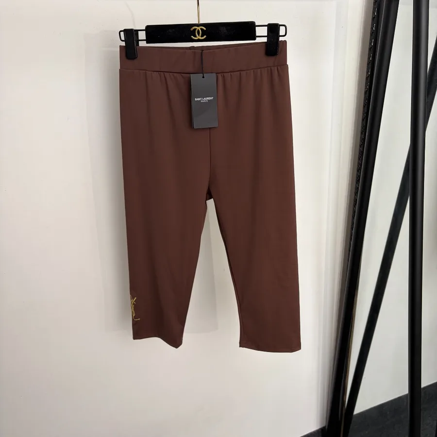 Saint Laurent brown garment catalog photo