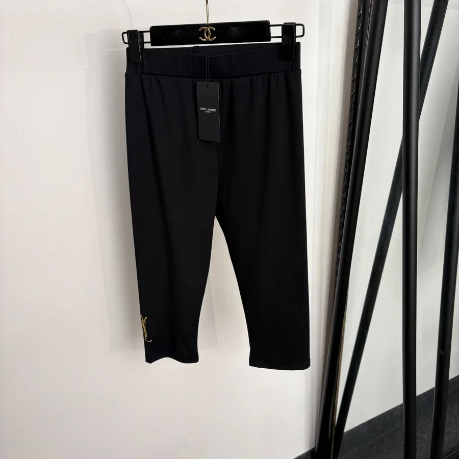 Saint Laurent black garment catalog photo