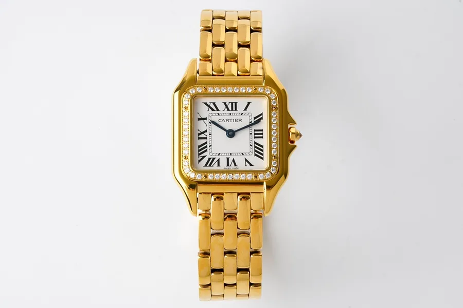 Bottega Veneta gold watch catalog photo