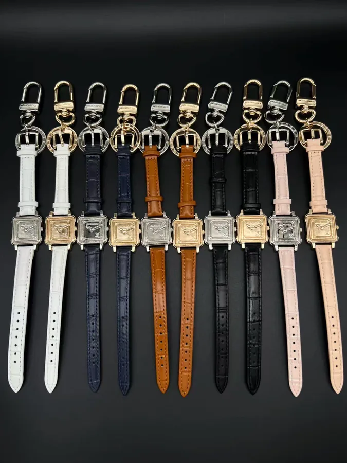 Louis Vuitton leather watch catalog photo