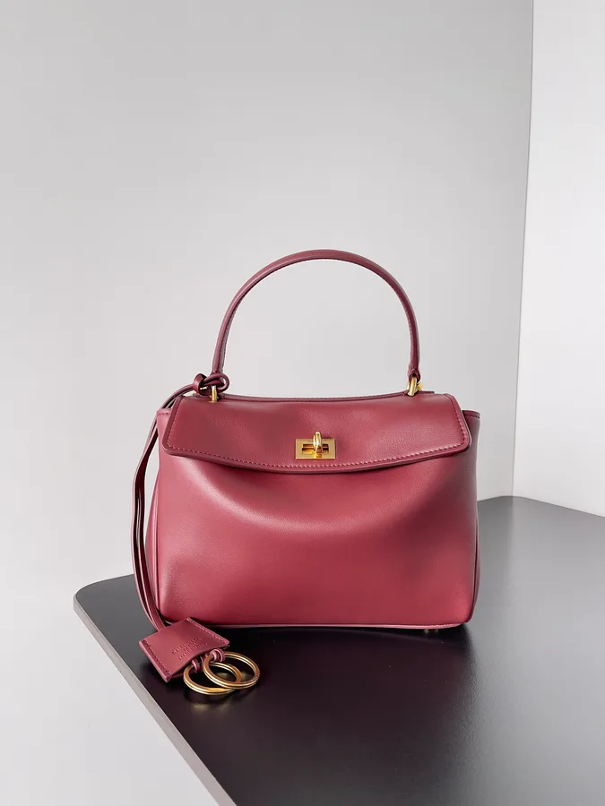 Balenciaga burgundy mini bag — ref 776293