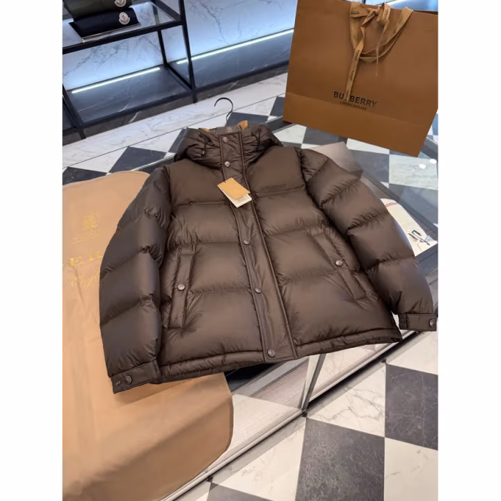 Burberry brown down jacket — ref 838936