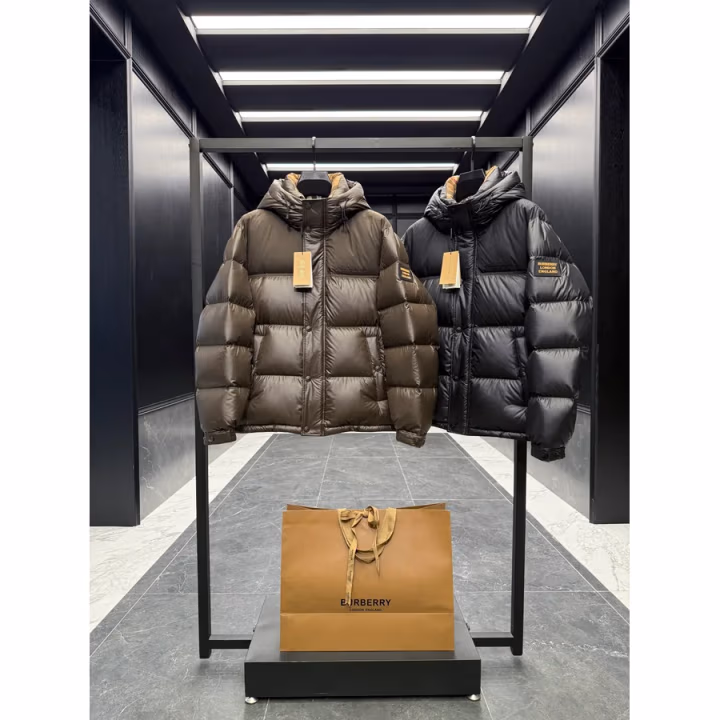 Burberry brown down jacket — ref 838934