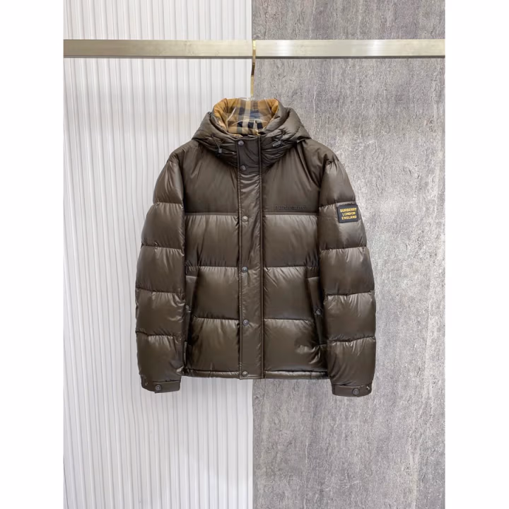 Burberry brown down jacket — ref 816332