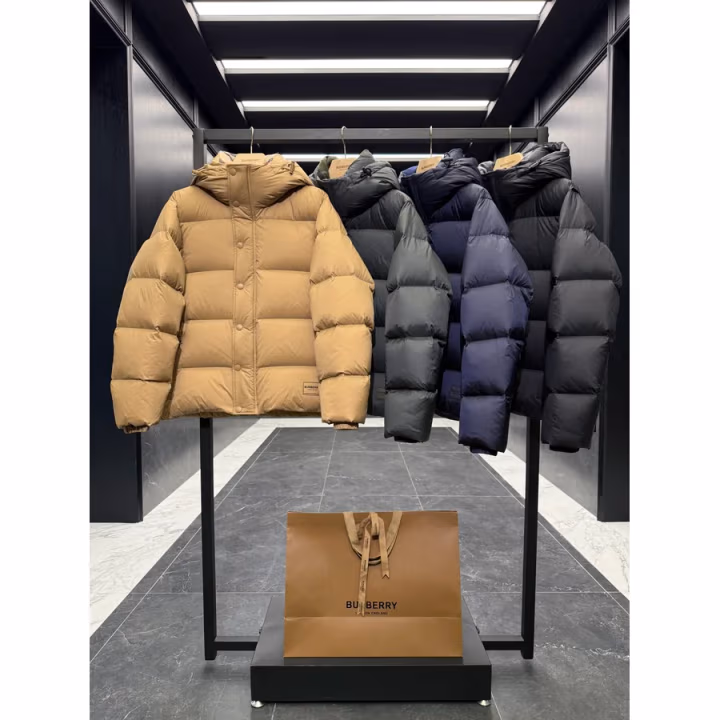 Burberry caramel down jacket — ref 824951