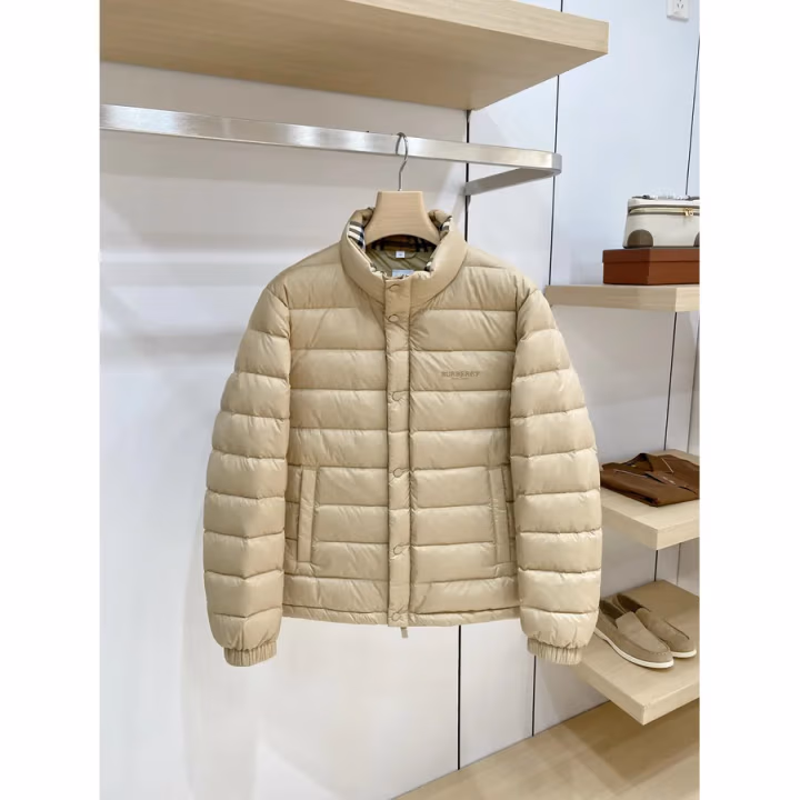 Burberry cream down jacket — ref 824738