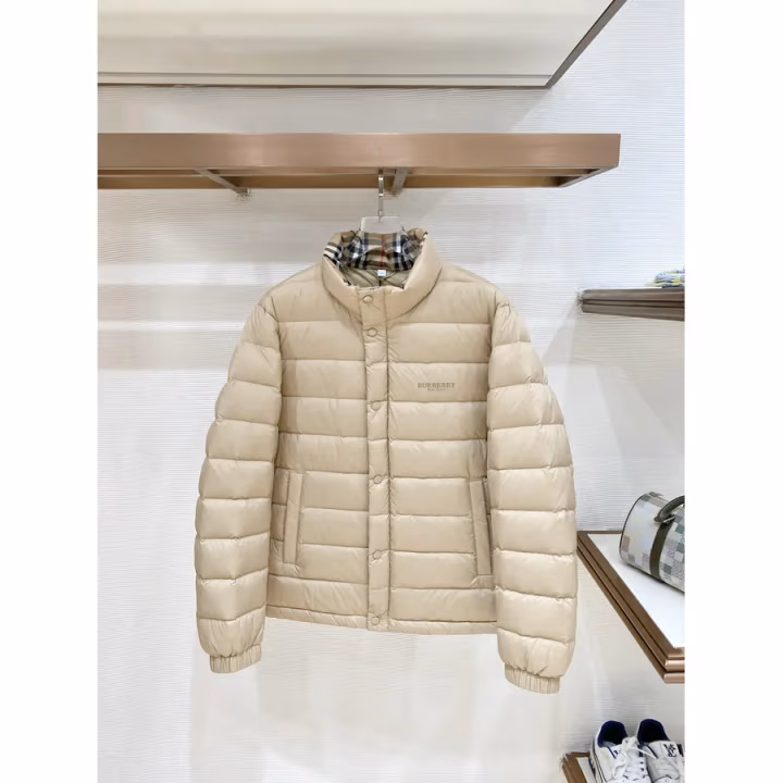 Burberry cream down jacket — ref 827226