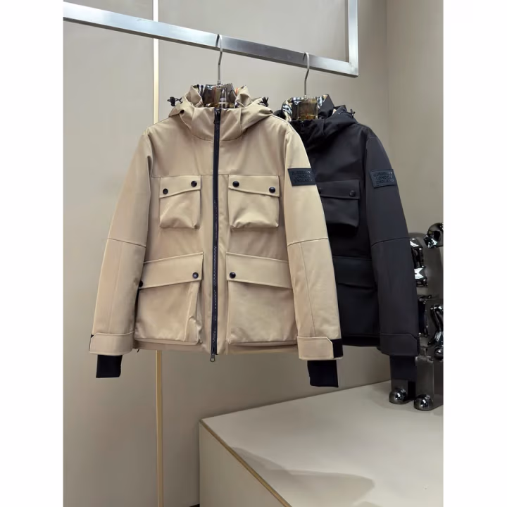 Burberry cream down jacket — ref 829468