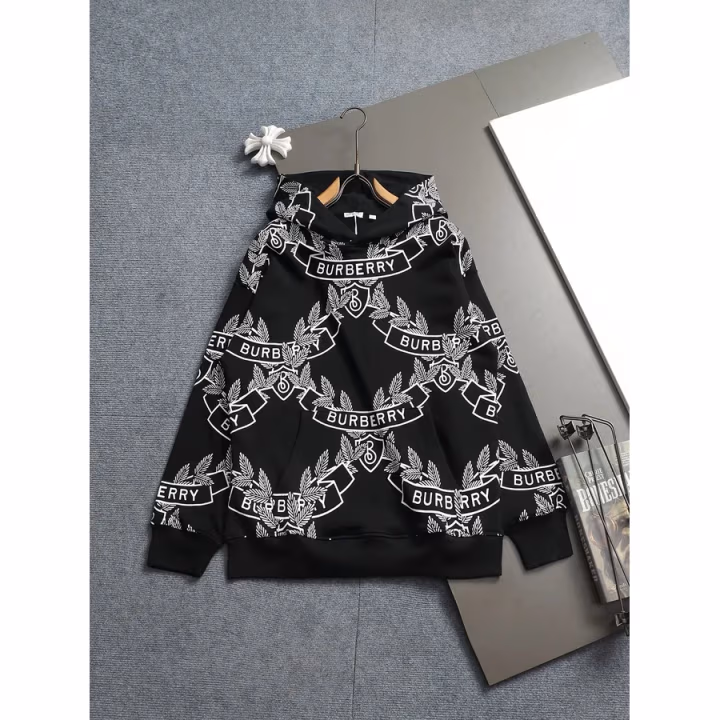 Burberry black hoodie — ref 818264