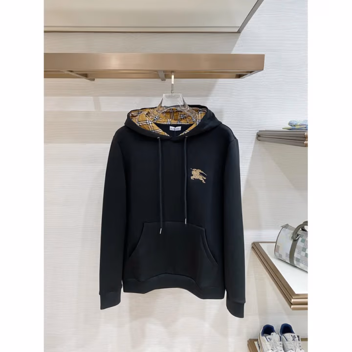 Burberry black hoodie — ref 818253