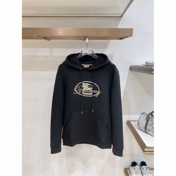 Burberry black hoodie — ref 818255
