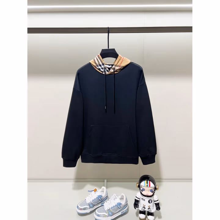 Burberry navy hoodie — ref 808330