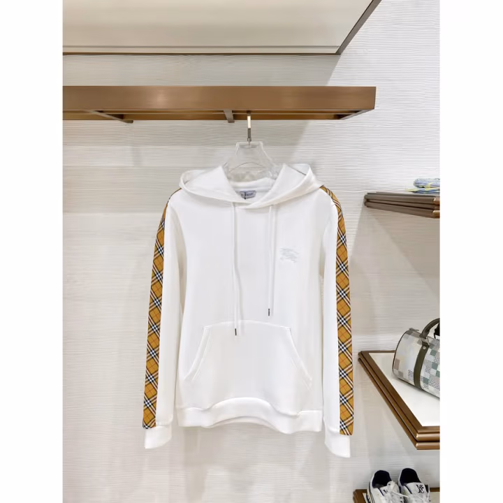 Burberry white hoodie — ref 818252