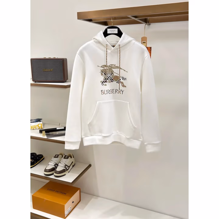 Burberry white hoodie — ref 829585