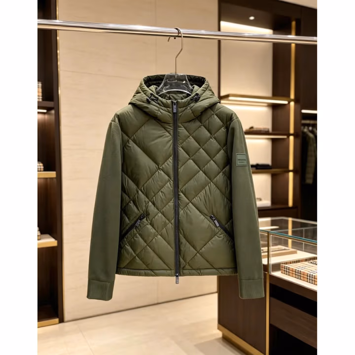 Burberry green jacket — ref 818136