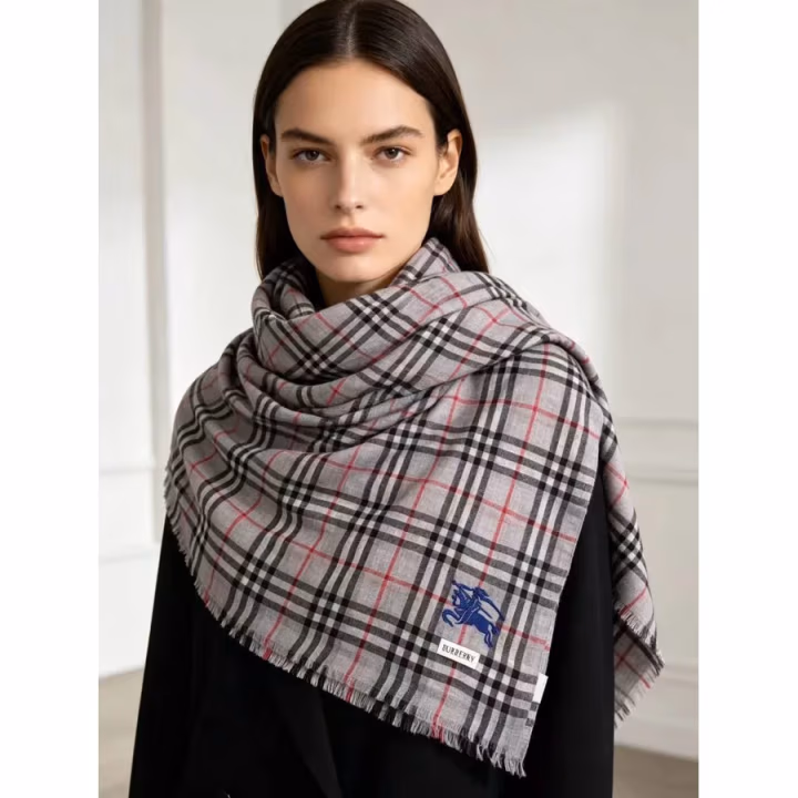 Burberry grey scarf — ref 844975