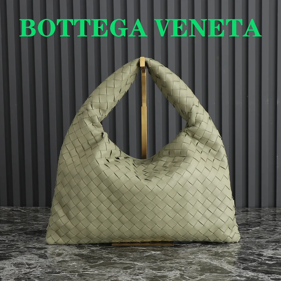Bottega Veneta green bag
