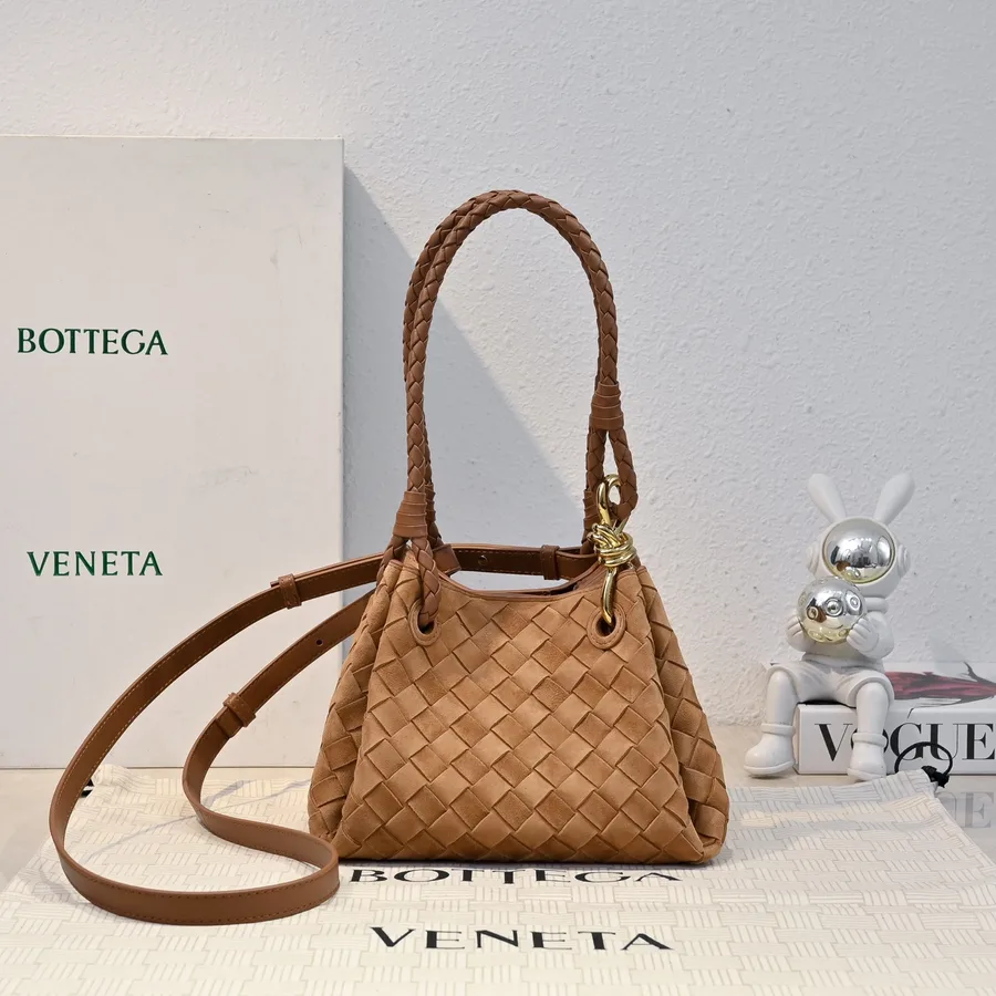 Bottega Veneta caramel shoulder bag — ref 785629