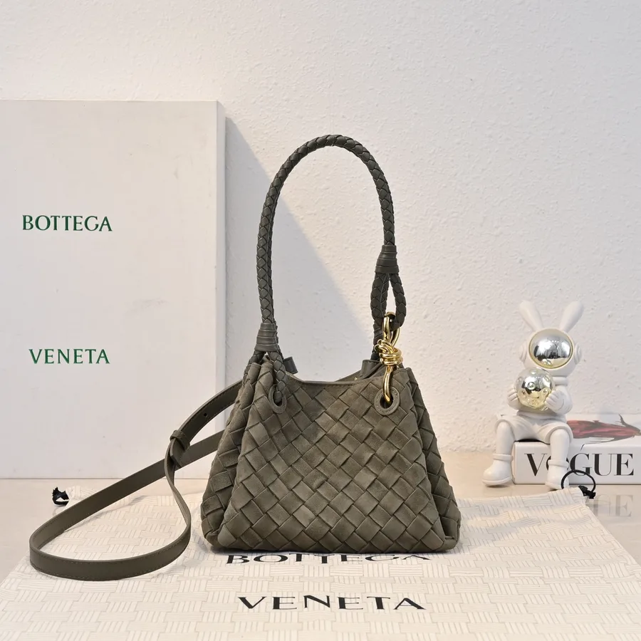 Bottega Veneta grey shoulder bag — ref 785630