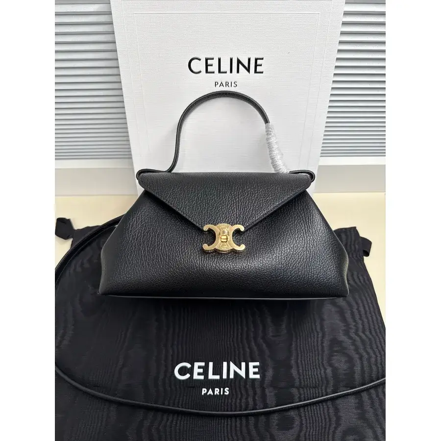 Celine black mini bag — ref 839535