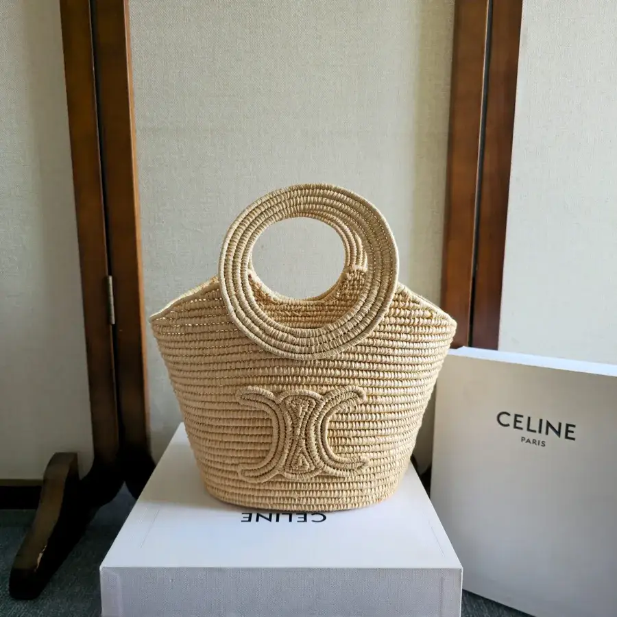 Celine cream mini bag — ref 831712