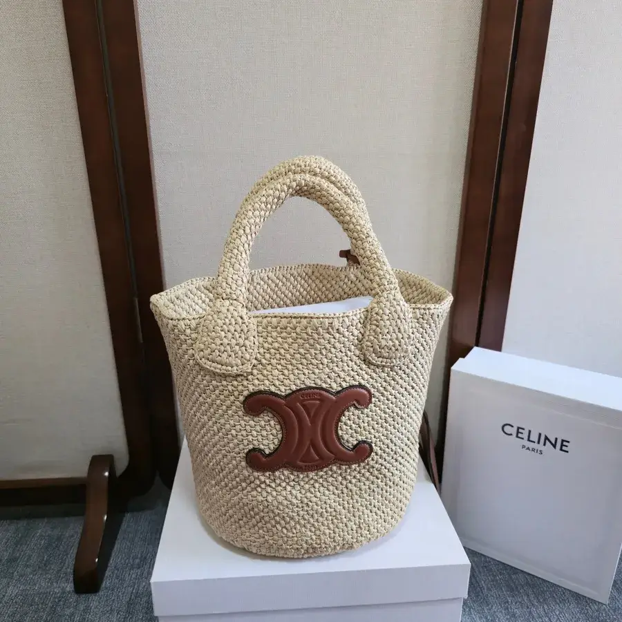 Celine cream mini bag — ref 831717