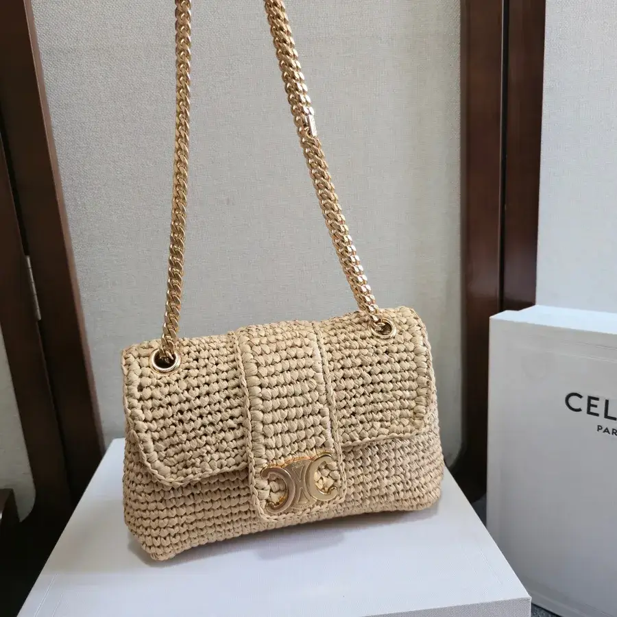 Celine cream mini bag — ref 831725