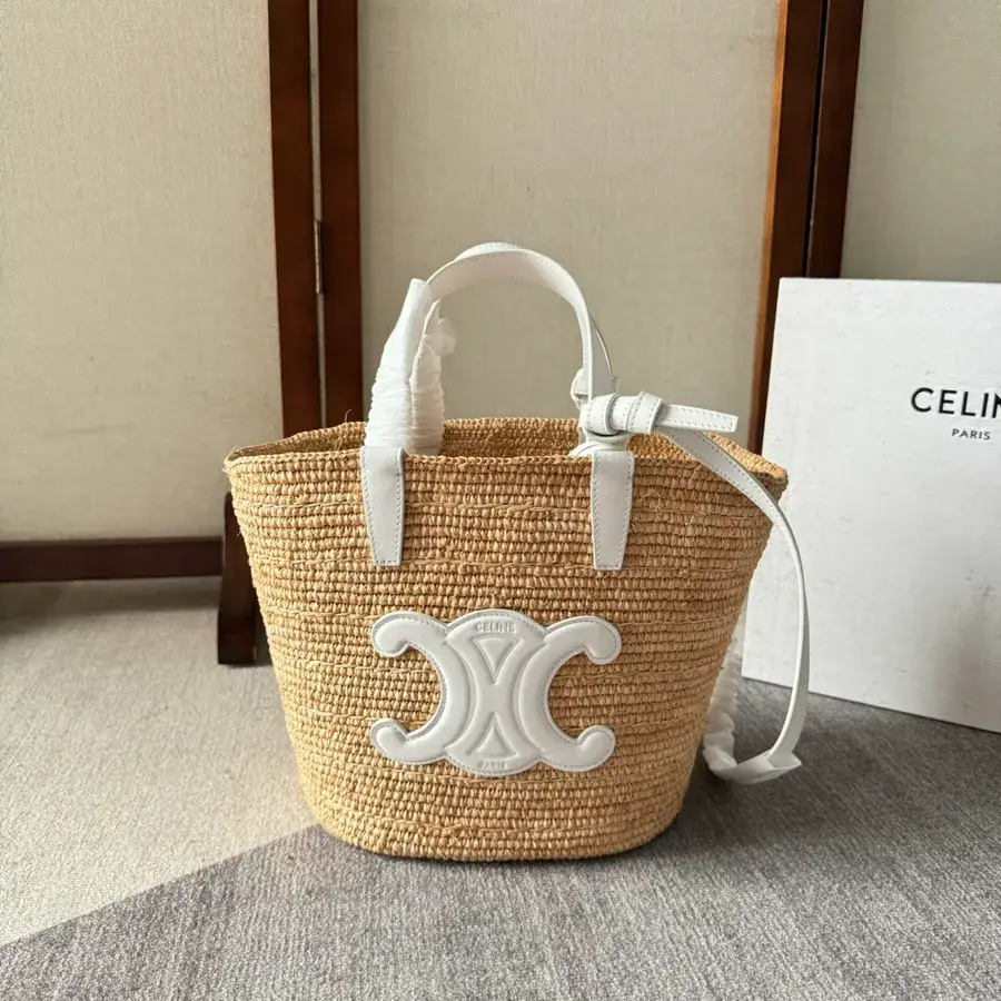 Celine cream mini bag — ref 831731