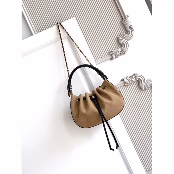 Chanel caramel bucket bag — ref 794533