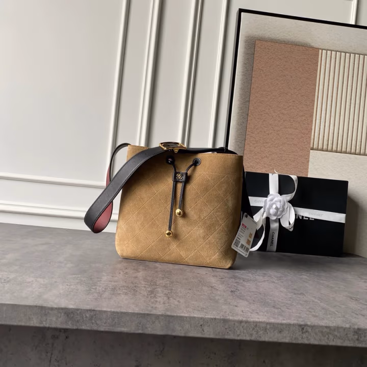 Chanel caramel bucket bag — ref 797694