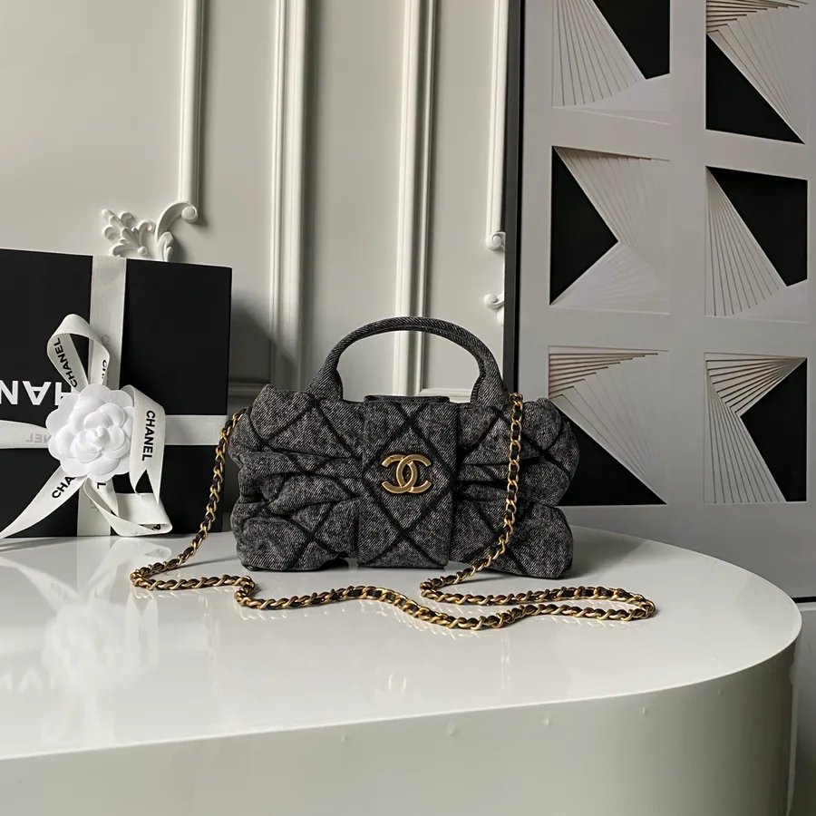 Chanel grey bag