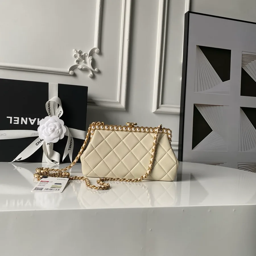 Chanel cream bag