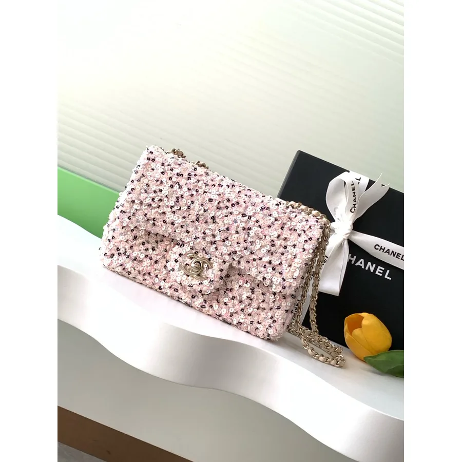 Chanel pink mini bag — ref 818774