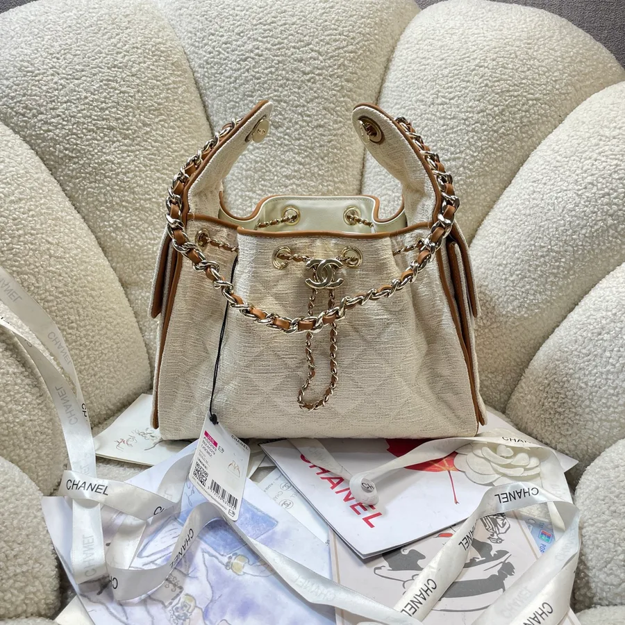 Chanel cream mini bag — ref 819694