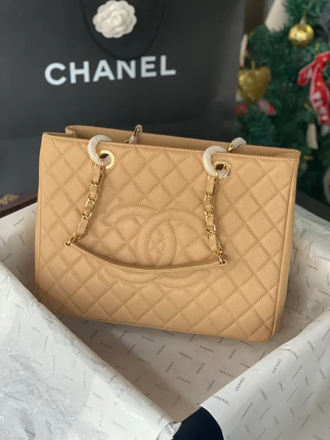 Chanel caramel tote bag — ref 825661