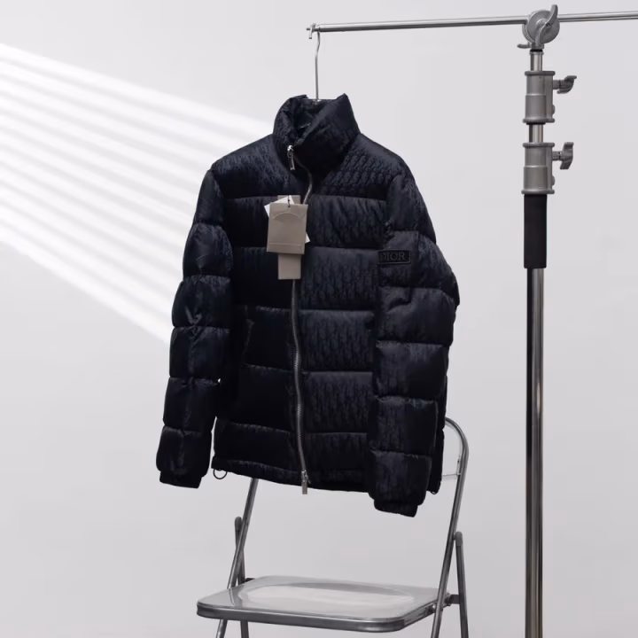 Dior black down jacket — ref 816657