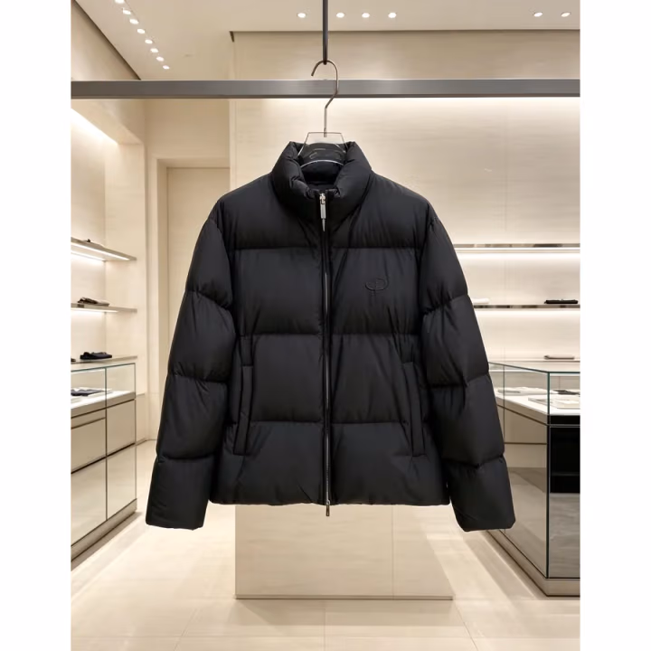 Dior black down jacket — ref 818162