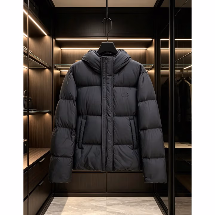 Dior black down jacket — ref 818165