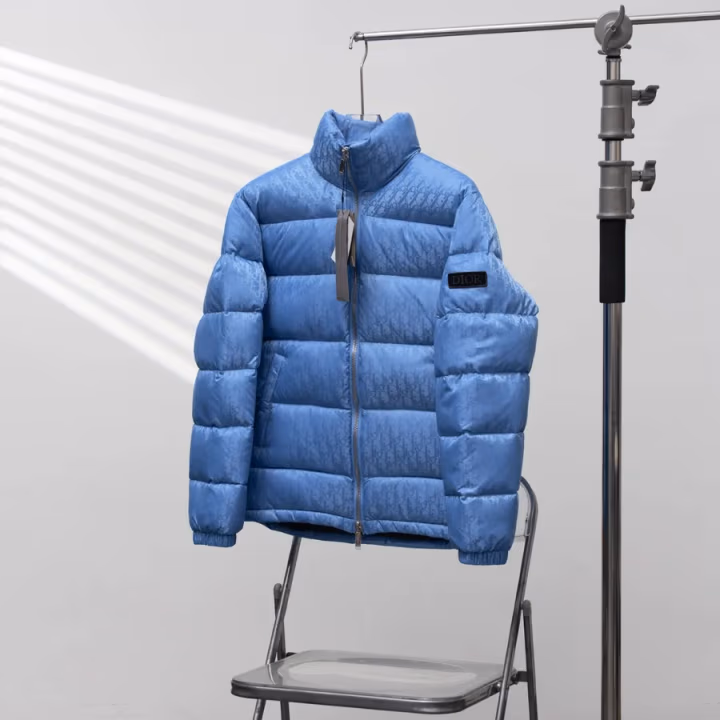 Dior blue down jacket — ref 816661