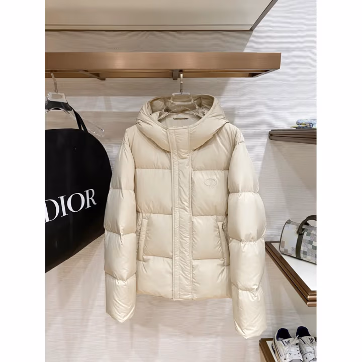 Dior cream down jacket — ref 822804