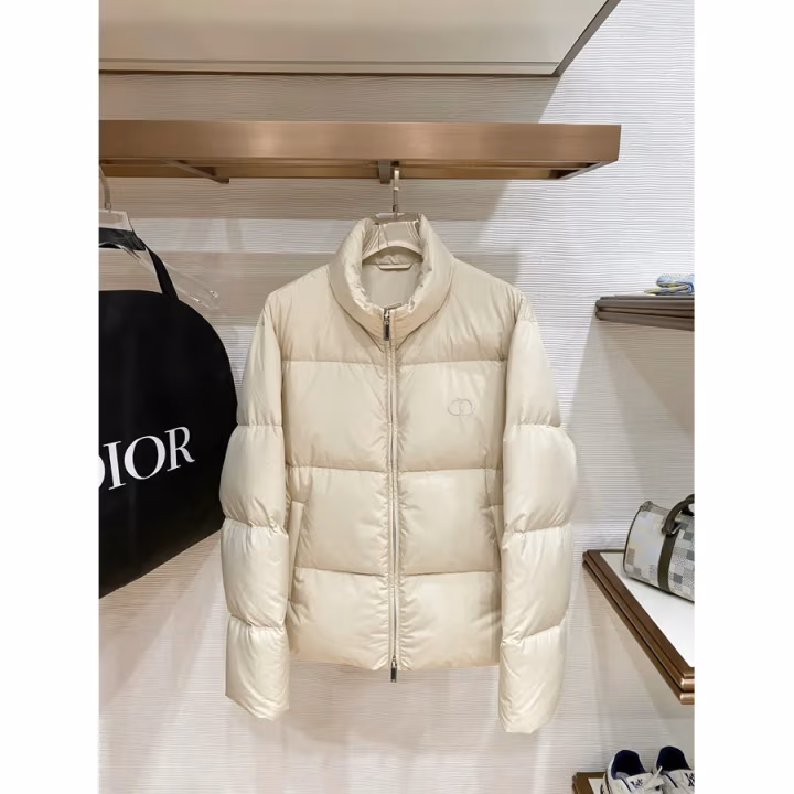 Dior cream down jacket — ref 824791