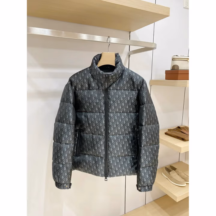 Dior grey down jacket — ref 807509