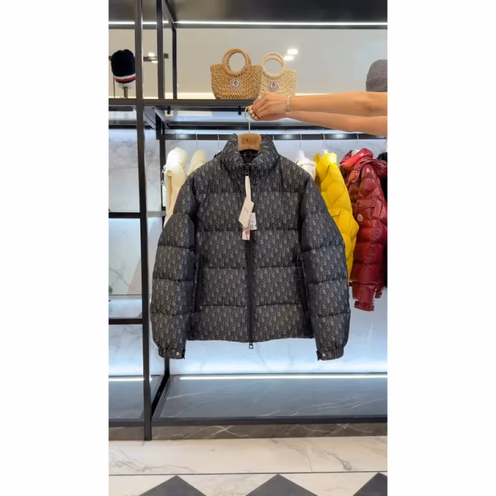 Dior grey down jacket — ref 838954