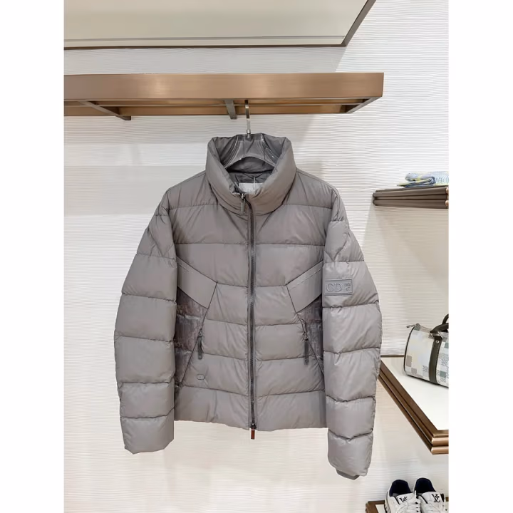 Dior grey down jacket — ref 822832